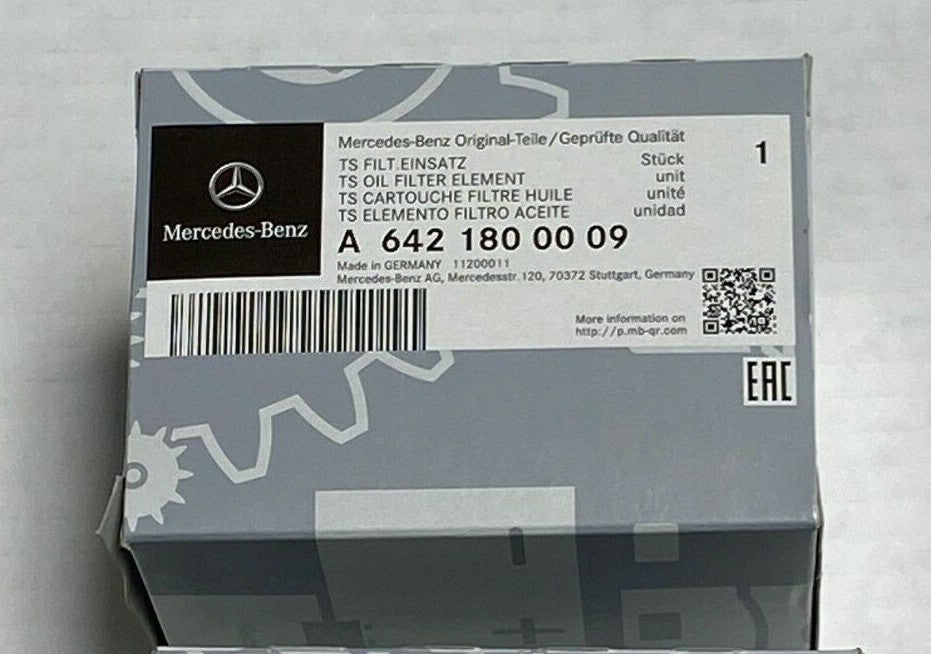 4 x Mercedes-Benz Genuine Sprinter E ML GL-Class Engine Oil Filter Kit NEW