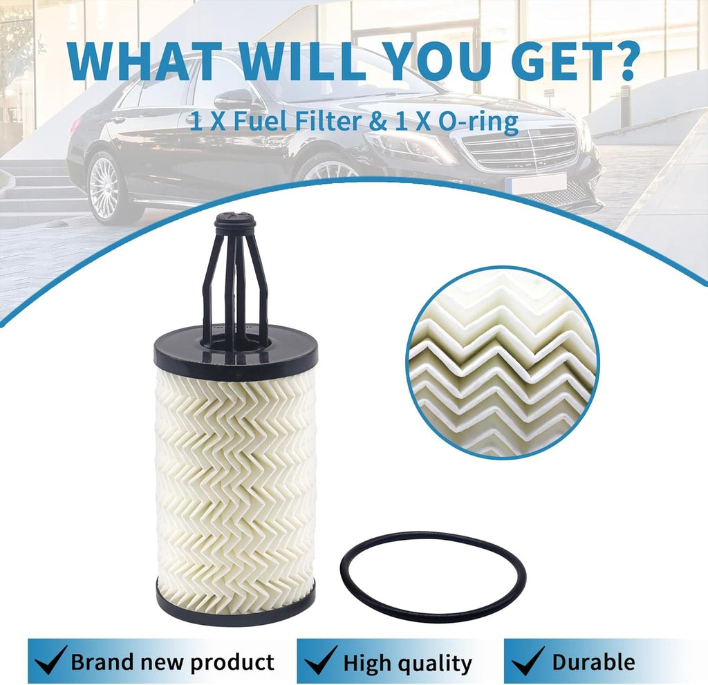 Mercedes Benz Genuine C CL CLS E GL GLC GLE GLK GLS ML R S Engine Oil Filter Kit