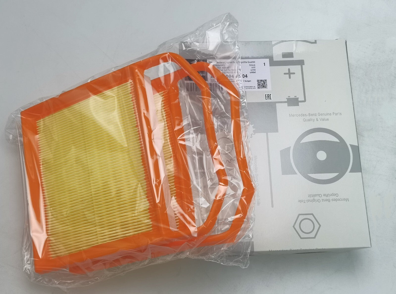 2013-2023 NEW MERCEDES-BENZ ML W166 ENGINE AIR FILTER 2pcs A2760940504　