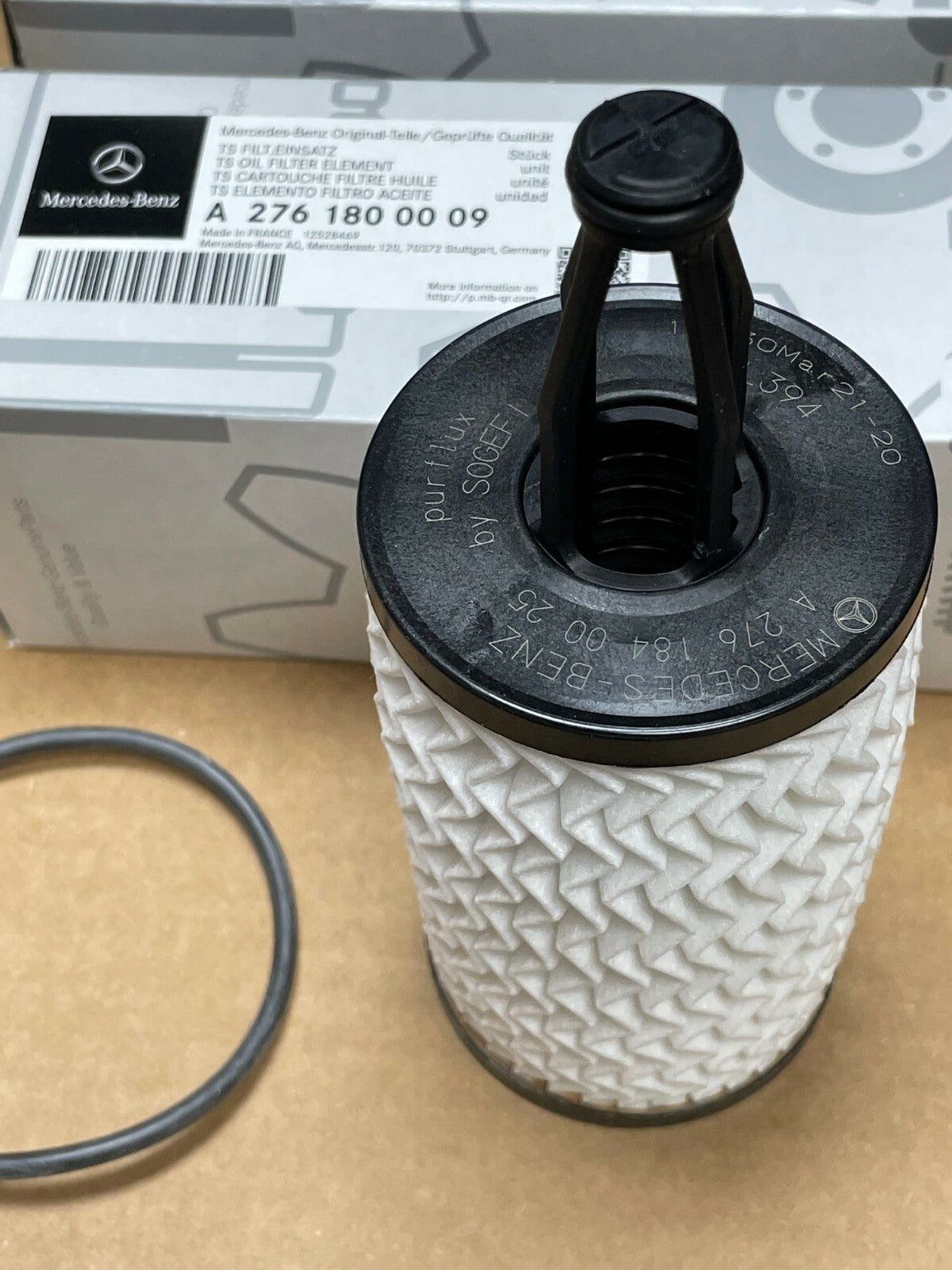 2x Mercedes Benz Genuine C CL CLS E GL GLC GLE GLK ML R S Engine Oil Filter Kit