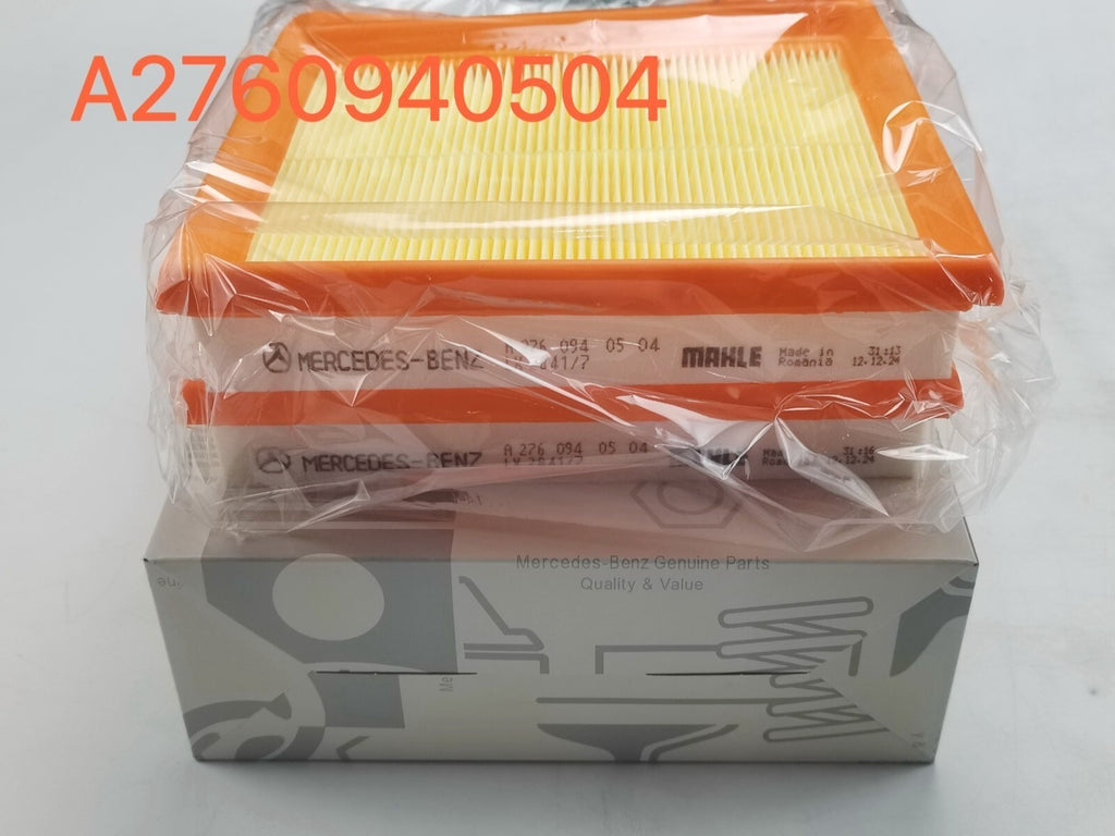 2013-2023 NEW MERCEDES-BENZ ML W166 ENGINE AIR FILTER 2pcs A2760940504　