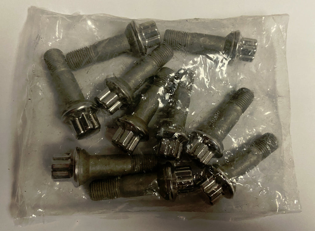 Set of 10 Genuine Mercedes-Benz Wheel Bolts OEM# A0009905407 Made in Germany