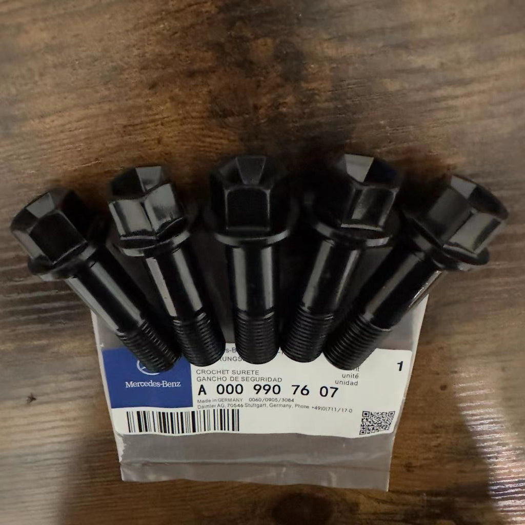 5PCS GENUINE Wheel Lug Bolts Nuts Kit for Mercedes Benz E400 E500 G500 S500 S550